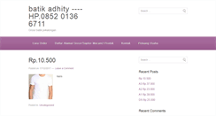 Desktop Screenshot of batikadhity.com